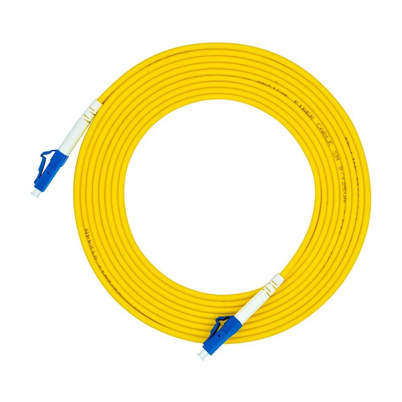 Jeirdus 10 Meters 33ft LC to LC Fiber Optic Cable Jumper Optical Patch Cord Simplex Single-Mode 9/125 LC-LC - Image 1